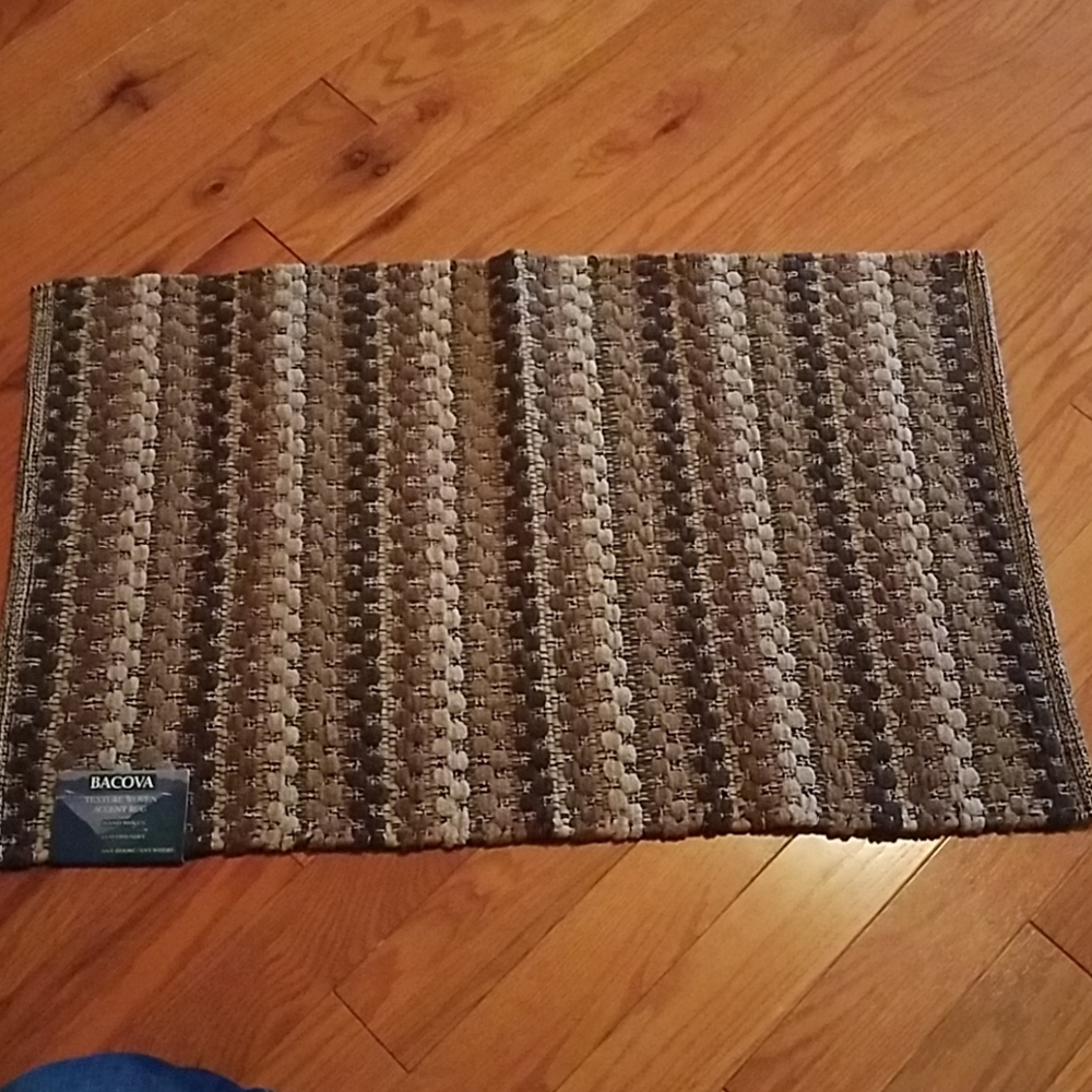 Textured Woven Accent Rug